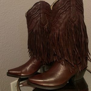 Corral fringe boots